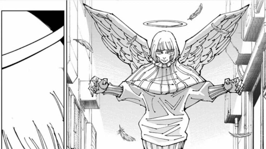 Hana Kurusu (ángel) en el manga Jujutsu Kaisen