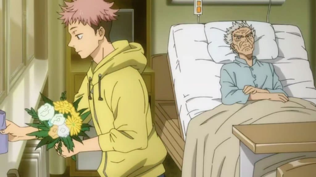 Yuji y Wasuke Itadori en el anime Jujutsu Kaisen