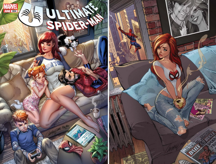 hombre araña J. Scott Campbell