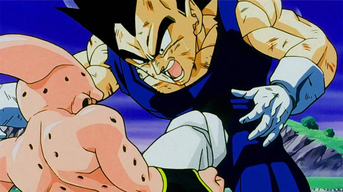 Vegeta contra Buu