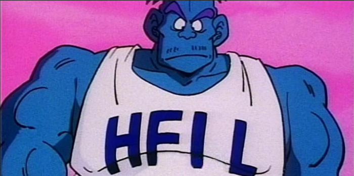 Camisetas sin mangas en Dragon Ball