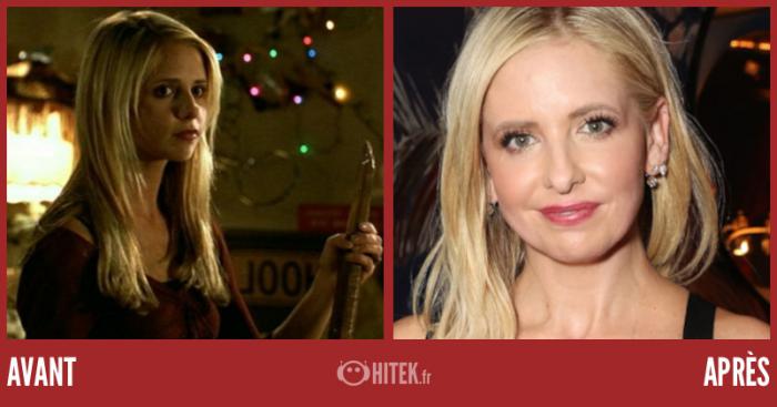 Antes/Después: ¿qué pasó con los actores de Buffy, la cazavampiros en 2024? 3 antes después buffy la cazavampiros 2024 sarah michelle gellar