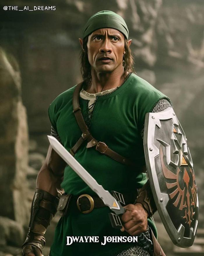 Dwayne Johnson como enlace