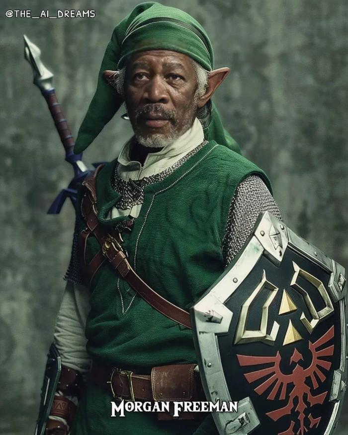 Morgan Freeman como enlace