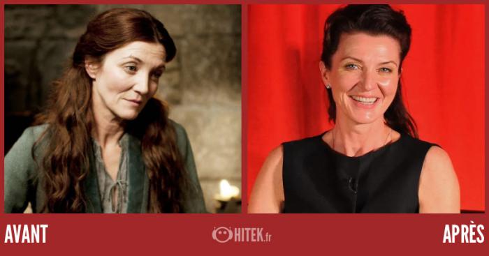 antes después juego de tronos 2024 michelle fairley
