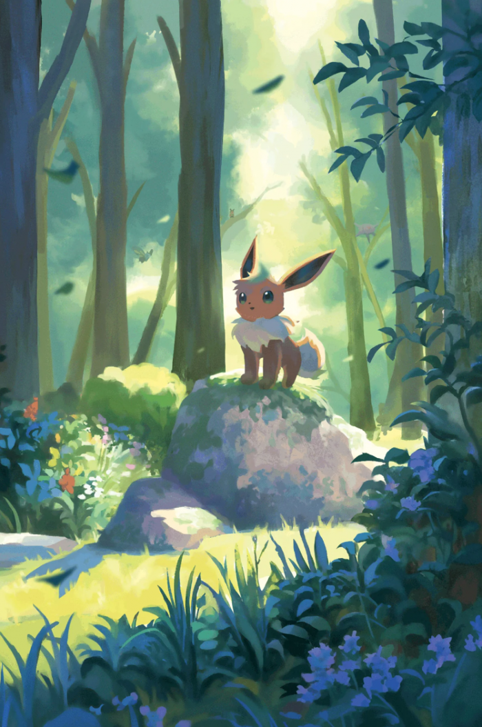 Pokémon Eevee a punto de