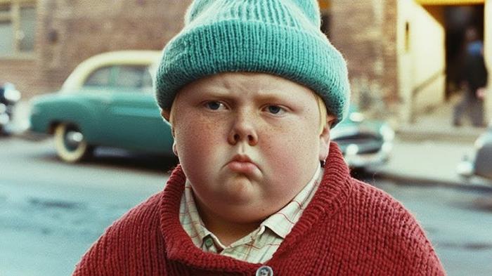 Cartman generado por IA para una serie de los años 50