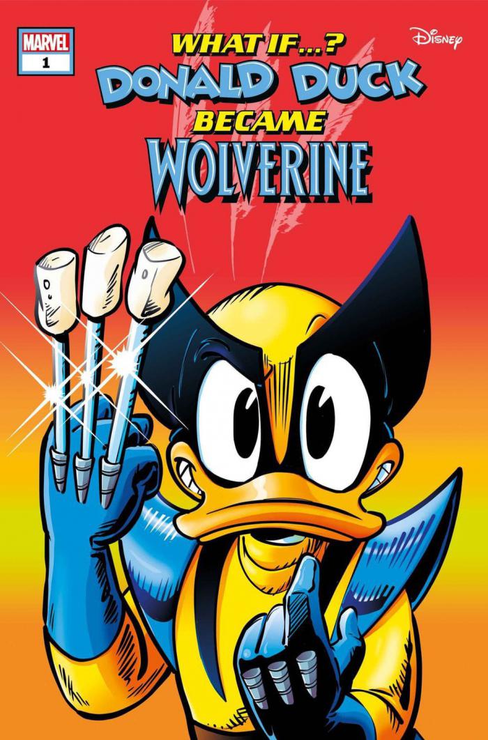 ¿Y si el pato Donald fuera Wolverine?