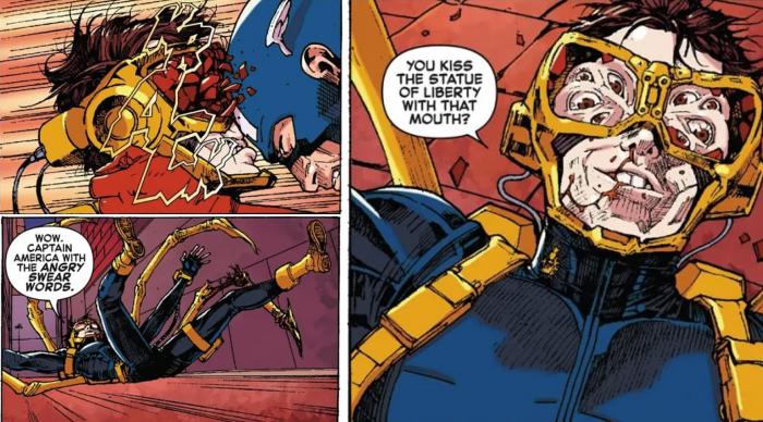 Arma hombre araña 8 vs capitan america