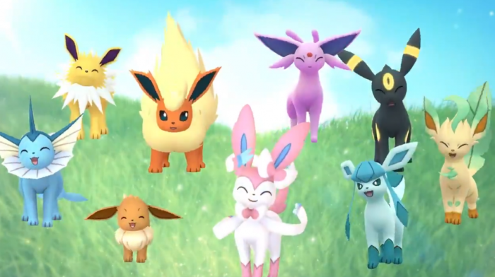 Evoluciones Pokémon Eevee