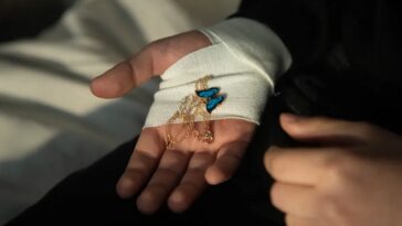 nica collier papillon