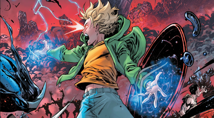 Dylon brock hijo de veneno maravilla