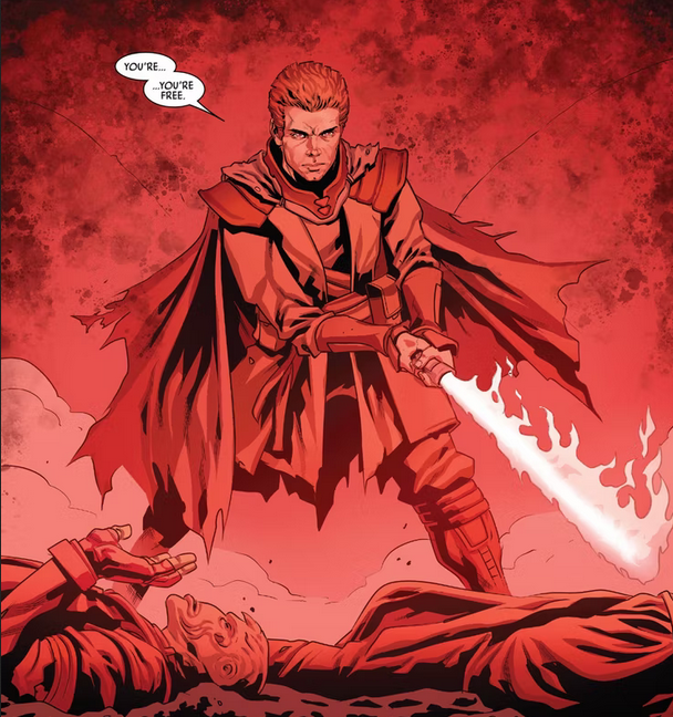 Star Wars: descubre cómo sería Anakin si no se hubiera convertido en Darth Vader 5 Amenaza fantasma, especial número 1 del 25 aniversario.