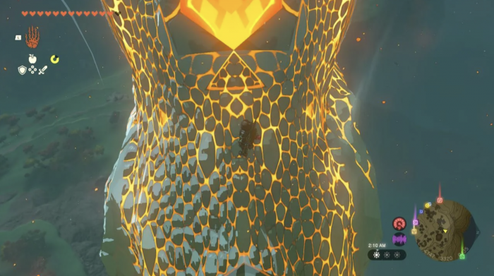 Dragón en The Legend of Zelda Tears of the Kingdom