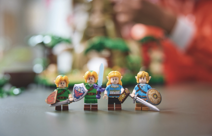 personajes de lego zelda