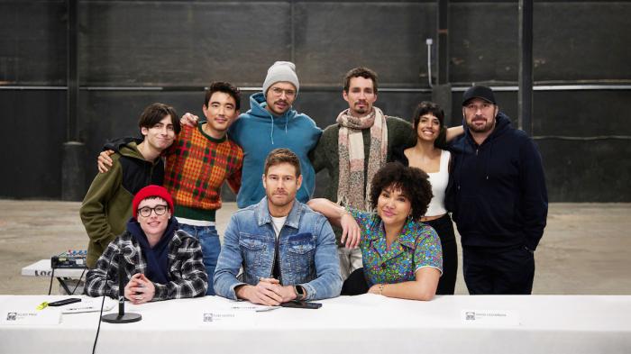 casting de la academia paraguas