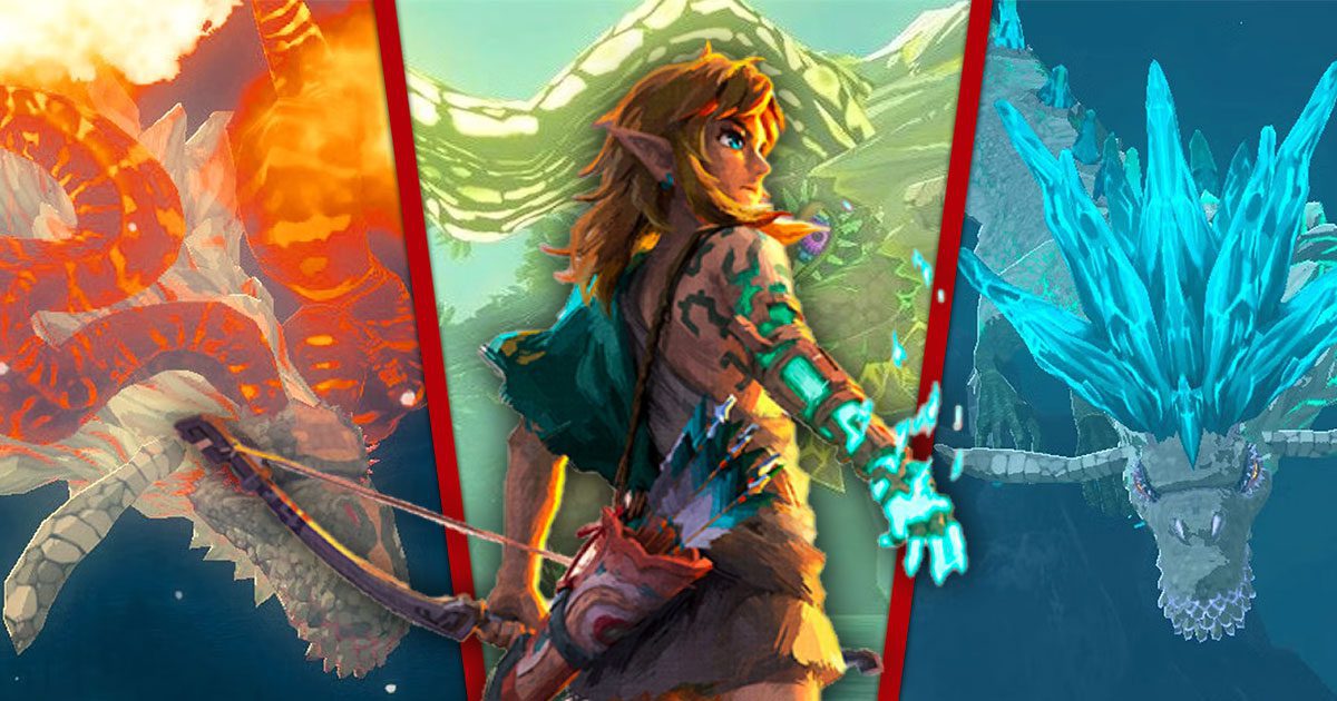 Zelda Tears of the Kingdom: este descubrimiento sobre dragones que probablemente te perdiste