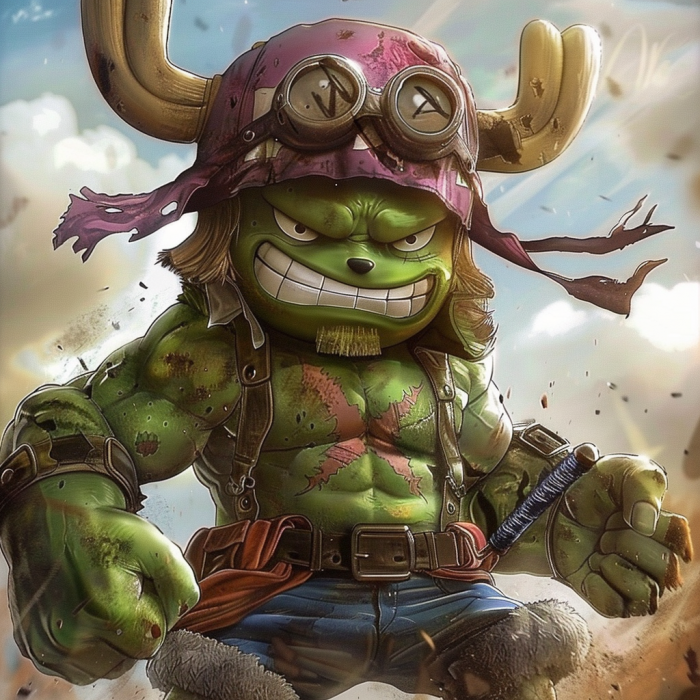 superhéroe de una pieza a mitad del viaje 7