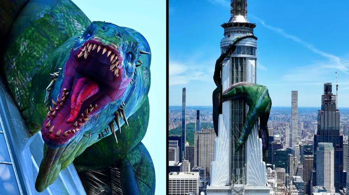 manguera del dragón dra empire state building vhagar