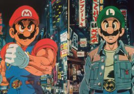 Super Mario Bros: 15 personajes al estilo anime de los 90