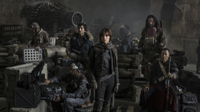 equipo de star wars rogue one