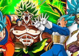 Dragon Ball: imagina a Broly como Super Saiyan Blue