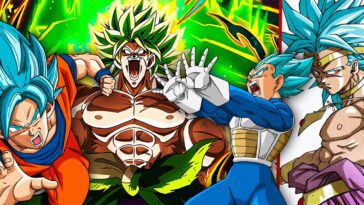 Dragon Ball: imagina a Broly como Super Saiyan Blue