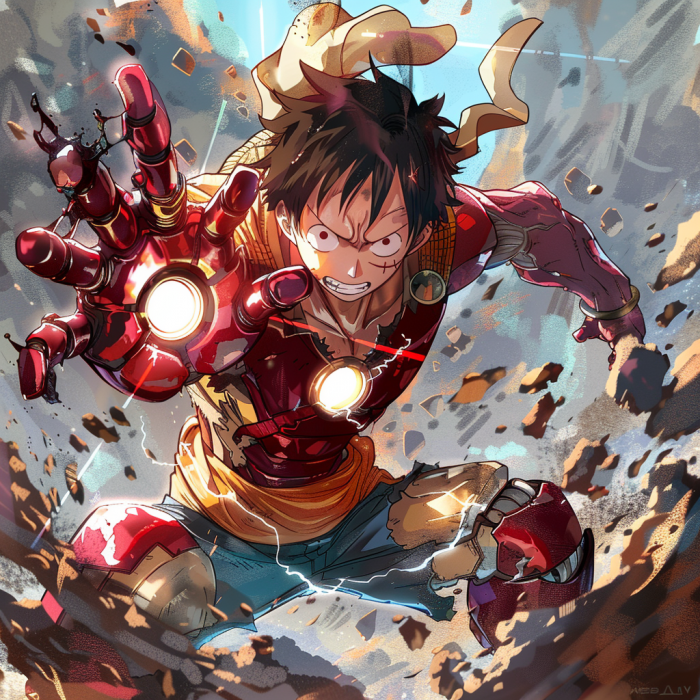 superhéroe de una pieza a mitad del viaje 1