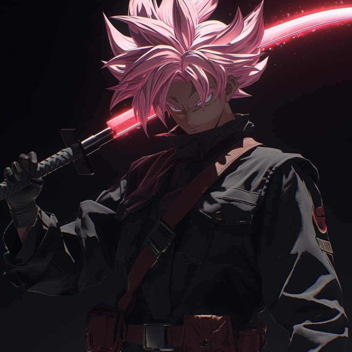 Dragon Ball Super: 8 Goku Black revisitado 8 gokû negro con su espada