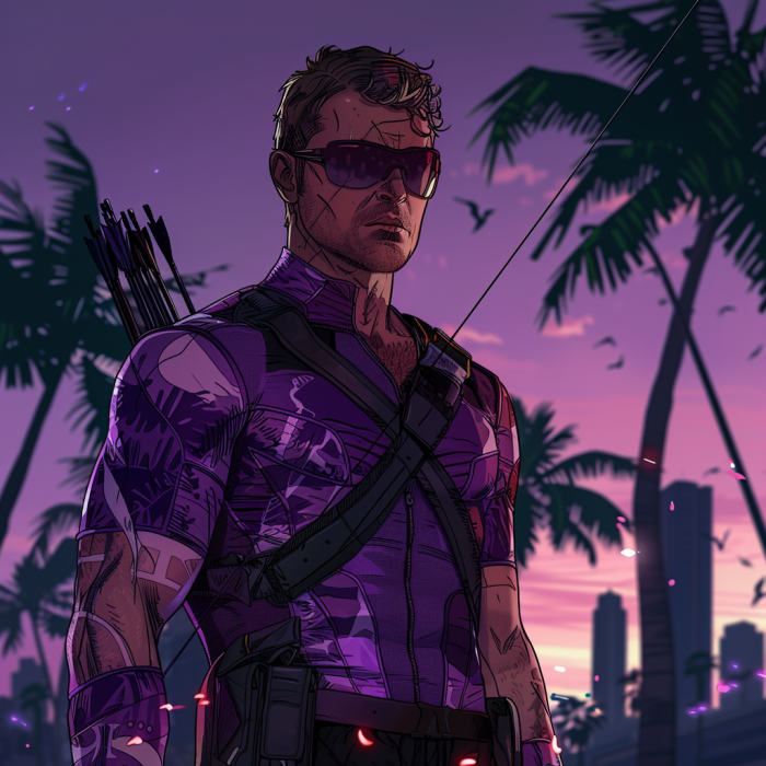 superhéroe a mitad del viaje marvel dc gta 11