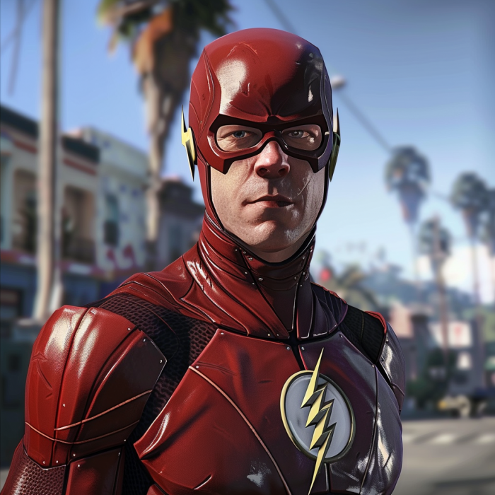 superhéroes a mitad del viaje marvel dc gta 12