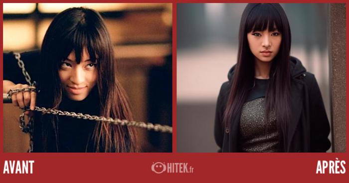 antes después matar a bill 2024 chiaki kuriyama