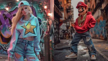 Mario, Pikachu, Link: 17 personajes de Nintendo renovados con estilo urbano