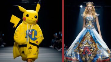 27 personajes de videojuegos imaginados en medio de un desfile de moda