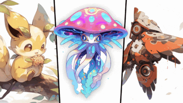 20 Pokémon gigantes generados por IA