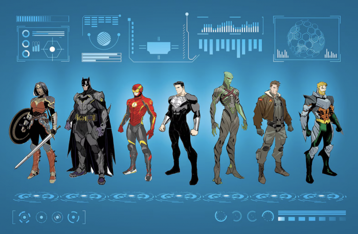 DC presenta nuevos trajes para Superman, Batman y Flash. 5 Disfraces de héroes de DC