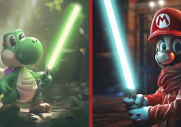 Star Wars: Mario, Luigi, Peach... 12 personajes imaginados como Jedi
