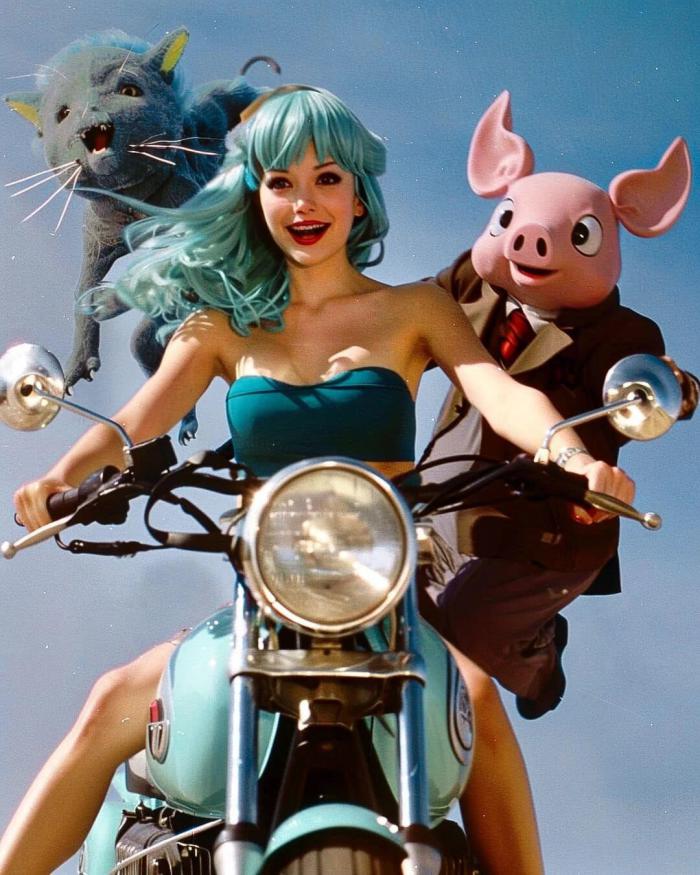 mitad del viaje dragon ball z anime años 70 5