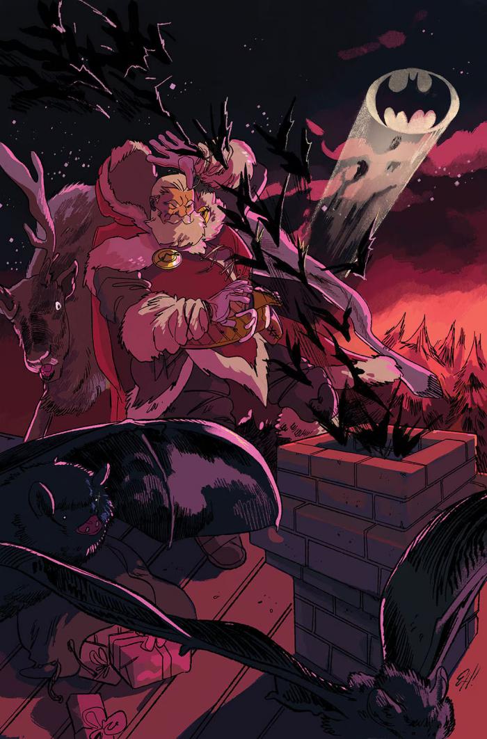 portada variante Santa Claus: Silent Knight Returns #1