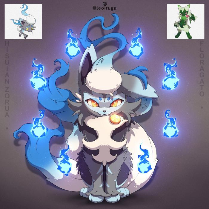 Fusión de Zorua de Hisui y Matourgeon