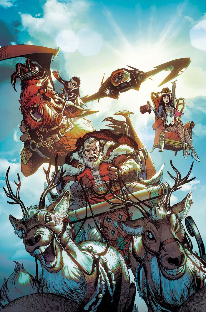 portada Santa Claus: El regreso del Caballero Silencioso #1