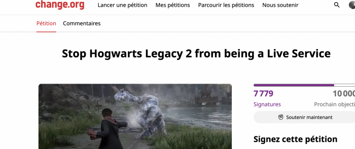 Petición de Hogwarts 2