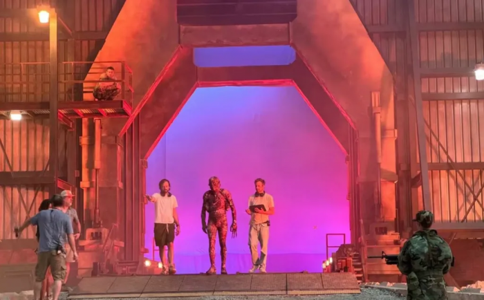 Vecna ​​​​en el set