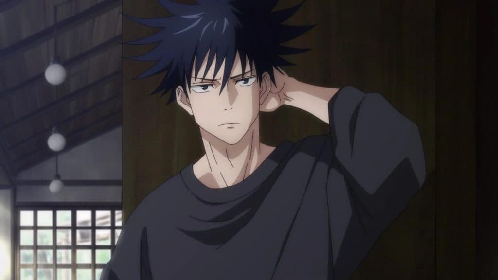 Megumi Fushiguro en el anime Jujutsu Kaisen