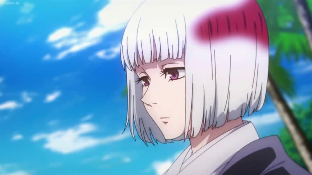 Uraume en el anime Jujutsu Kaisen