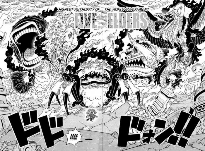 One Piece Cinco Ancianos Imu