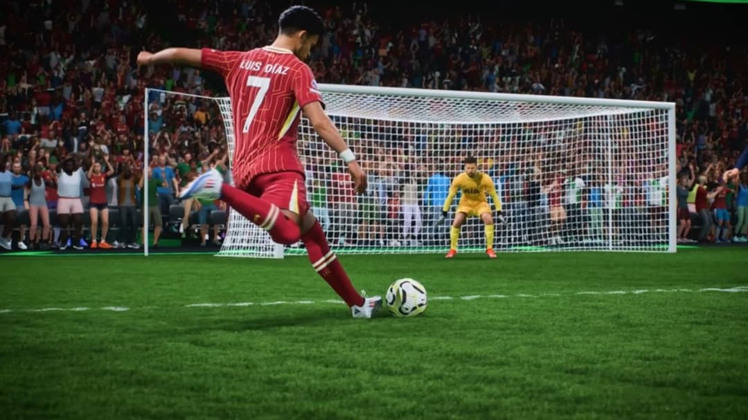 Cómo realizar un disparo con precisión en EA FC 25 5 Comment faire un tir en finesse dans EA FC 25