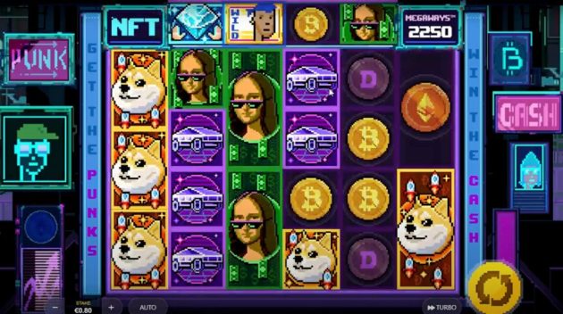 tragaperras NFT Megaways (Pixel Art)