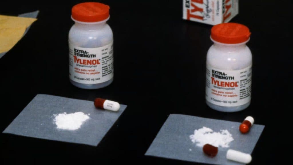 Dos frascos de Tylenol