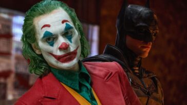 Harley Quinn (Lady Gaga) et Arthur Fleck (Joaquin Phoenix) dans Joker: Folie à Deux